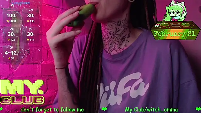 Witch Emma online show from February 21, 7:31 am