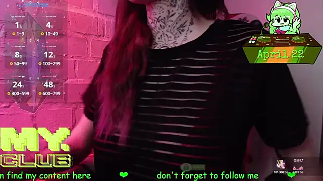 Witch Emma online show from April 22, 5:48 am