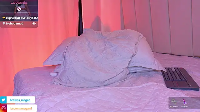 Megan browns1 online show from April 24, 1:14 pm