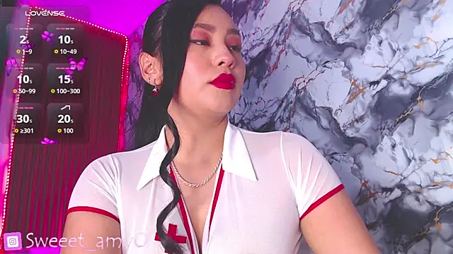 sweeet amy online show from January 13, 7:40 pm