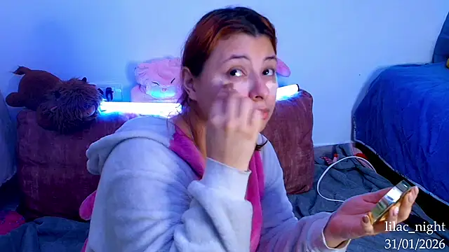 lilac night33 online show from January 31, 9:02 pm