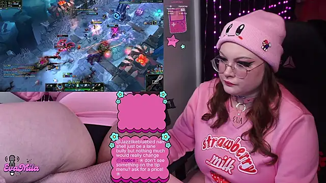 evamila online show from March 21, 2:38 am