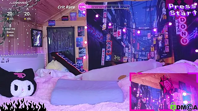 NekoCyber online show from February 15, 5:10 am