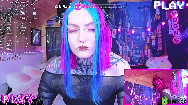 NekoCyber online show from April 22, 5:15 am