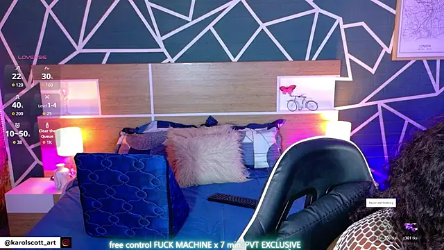 KAROL-SCOTT online show from October 22, 8:14 pm