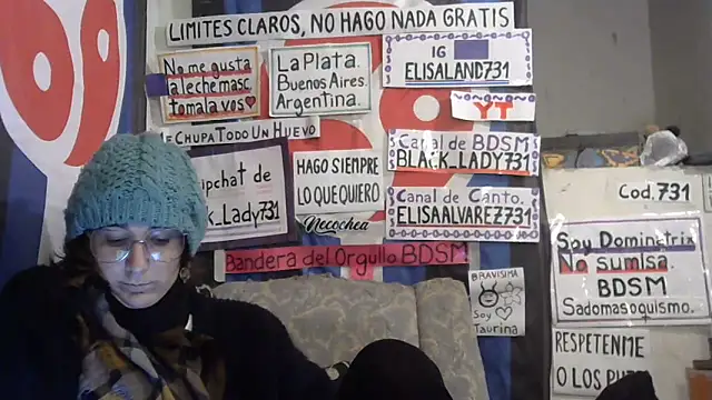 black lady731 online show from June 11, 2:47 pm